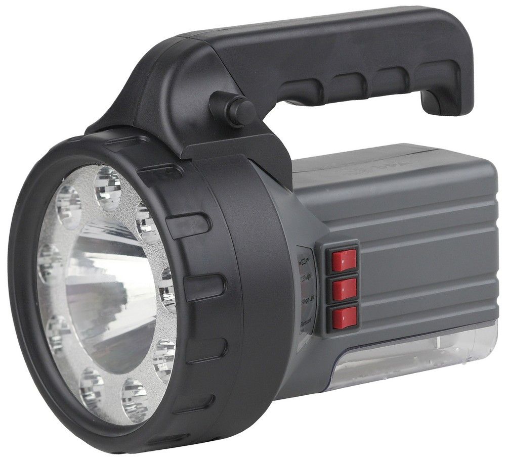 ЭРА Фонарь FA58M Акку 2Ah, 1W+9+18 LED, ЗУ 220V, карт