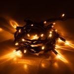 ЭРА ERAPS-NZ1  Гирлянда ERAPS-NZ1 светодиодная новогодняя уличная нить 3 м желтая 30LED