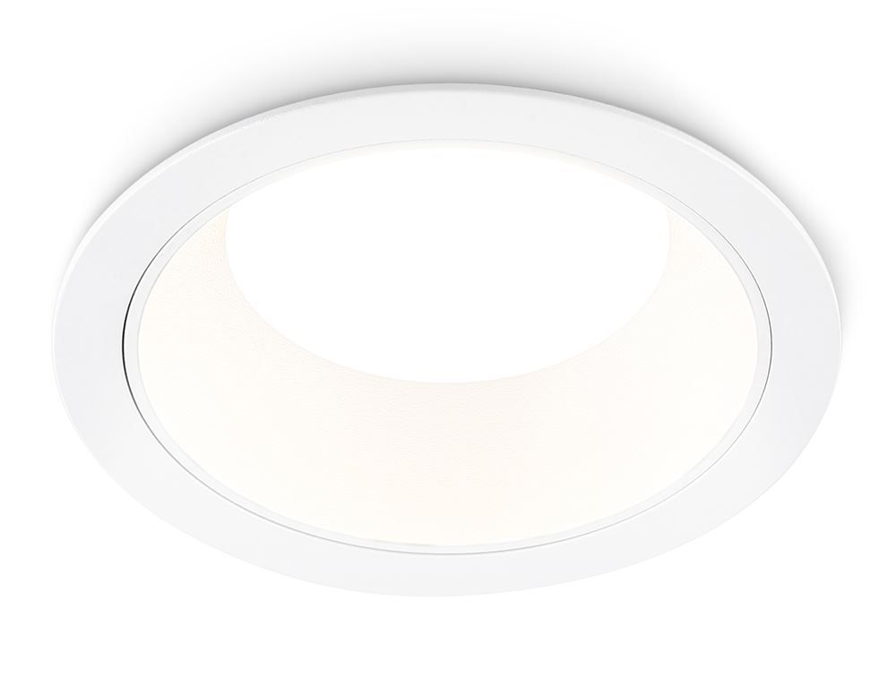 Ambrella TN52331 SWH Светильник встраиваемый белый песок GX53 max 12W D115*25