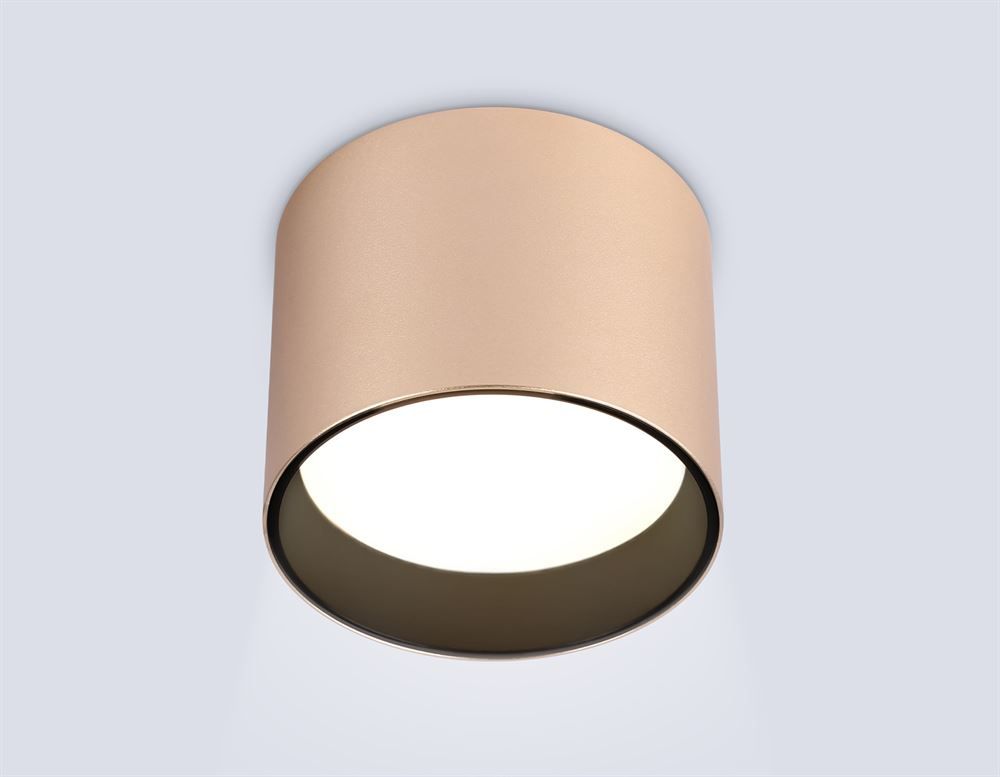 Ambrella TN5305 GD/BK Светильник накладной золото/черный GX53 max 15W D83*65