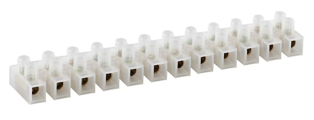 ЭРА NO-222-97 Зажим винтовой ЗВИ-3 полиэтилен 1.5-3мм? 12пар белый (10/1200/48000) (10/1200/28800)