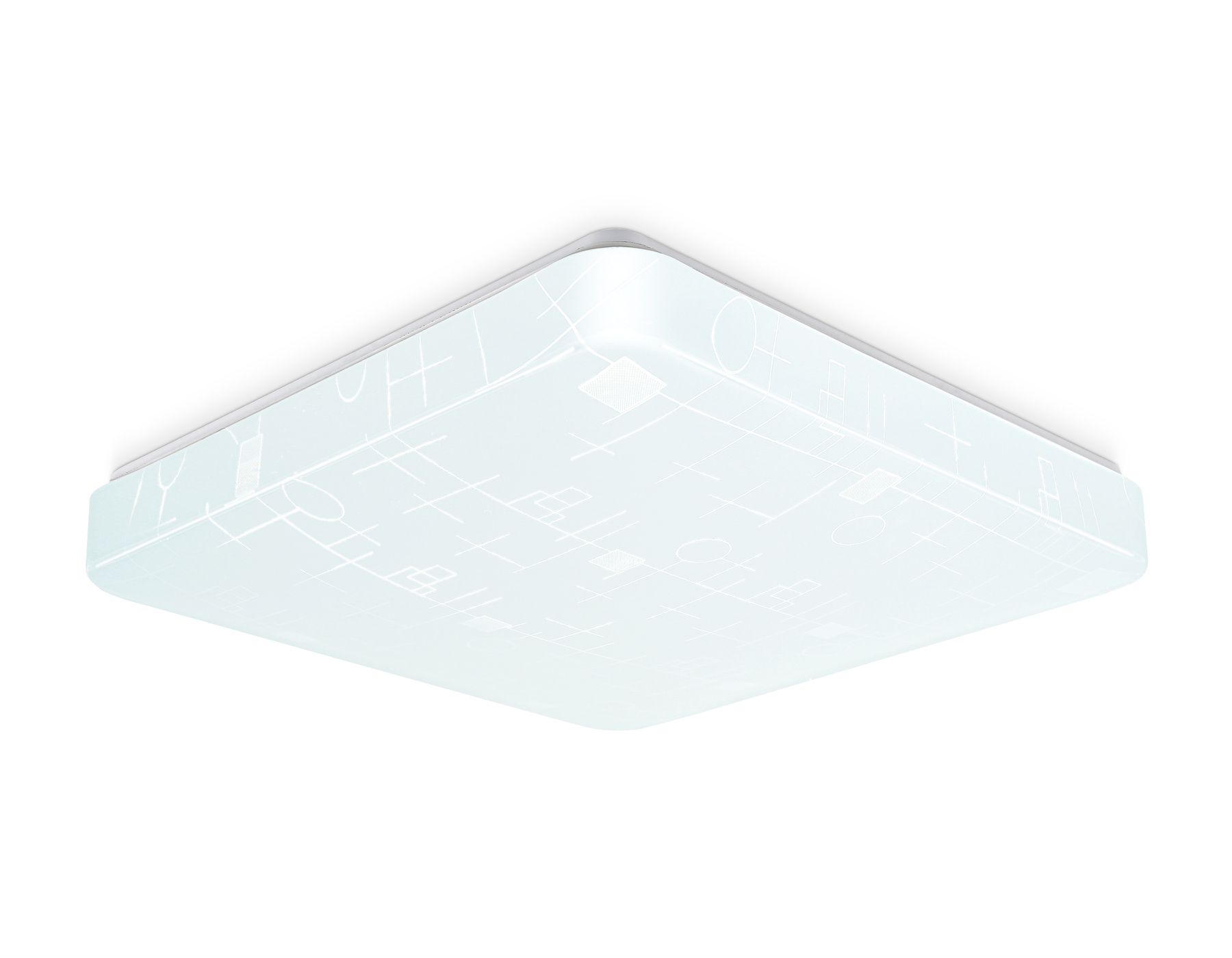 Ambrella FZ1155 WH белый 24W 6400K 330*330*80 (Без ПДУ) Потолочный светодиодный светильник 