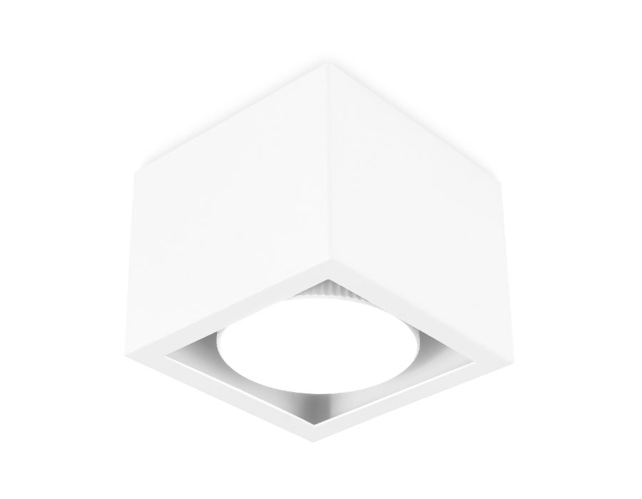 Ambrella  TN705 WH белый GX53 100*100*80 накладной точечный светильник