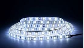 Светодиодная лента 2835 60leds/m 4,8W 6000K  White led strips ip65 EDEL00002
