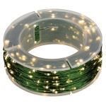 ЭРА ENIN-500G  Светодиодная новогодняя гирлянда  ENIN-500G Нить теплый свет 50 м 500 microLED IP44 220В