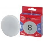 ЭРА RED LINE LED GX-8W-827-GX53 R Ламп. светод-ная таблетка 8W 2700K - тепл. бел. свет (1 / 10 / 100)