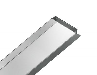 Ambrella Алюминиевый профиль встраиваемый GP1100AL серебро/матовый рассеиватель 2000*30.6*6, 2 заглушки в комплекте (для ленты до 19,8мм)