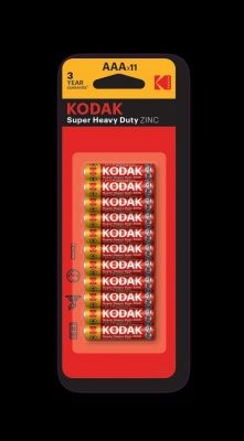 Kodak R03-10+1BL EXTRA HEAVY DUTY [K3AHZ-10+1] (11/264/47520) батарейка солевая