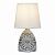 Rivoli 7045-502  Настольная лампа Rivoli Debora 7045-502 1 * Е14 40 Вт керамика черная с абажуром