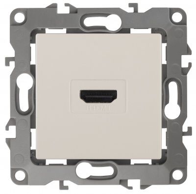 ЭРА 12-3114-02 Розетка HDMI, 12, слоновая кость (10 / 100 / 3200)