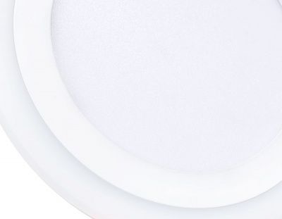 Ambrella DCR373 6W+3W 6400K/3000K 85-265V D145*28 Встраиваемый светодиодный св-к с подсветкой