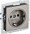 IEK BRITE BR-R11-16-K37 Розетка 1-местная с заземлением без защитных шторок 16А РС11-1-0-БрШ шампань (1 / 10 / 100)
