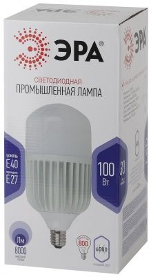 ЭРА STD LED POWER T160-100W-6500-E27/E40 Лампа светодиодная колокол (хол дн свет)
