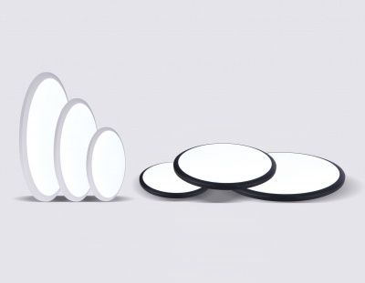 Ambrella FZ1231 WH Свет-ник потолочный светод-ный белый IP44 42W D370*55 (Без ПДУ) 6400K - хол. дневн. свет