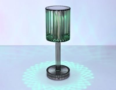 Ambrella DE8071 GR серый  LED RGB 3W (ПДУ RGB) Настольная светодиодная лампа с сенсорным выключателем и пультом 