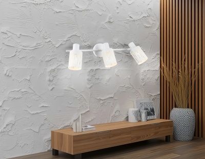 Ambrella TR8665/3 WH Светильник накладной белый E14/3 max 60W 560*100*190
