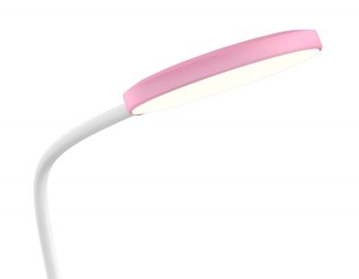 Ambrella Светильник светодиодный настольный DE603 PI/WH розовый/белый LED 2800-6500K 5W