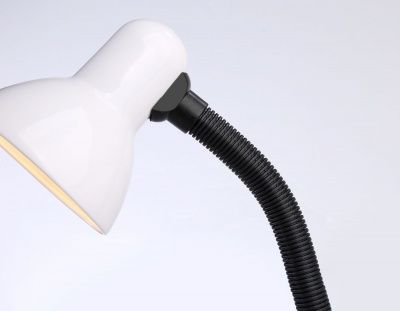 Ambrella настольный светильник с выключателем DE7701 WH белый E27 max 40W