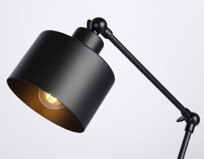 Ambrella Настольная лампа в стиле лофт TR8153 BK черный E27 max 40W