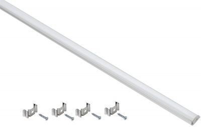 IEK Профиль алюм. для LED ленты 1606 накл. гибк. 2м к-т опал (1/  /100/ 4400)