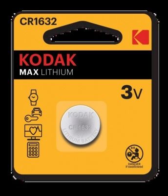 Kodak МАХ CR1632-1BL батарейка литиевая