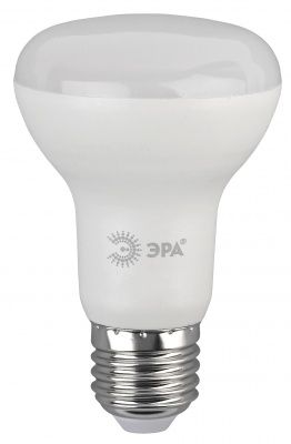 ЭРА STD LED R63-8W-827-E27 Лампочка светодиодная Е27 8Вт рефлектор теплый белый свет (1 / 10 / 100)