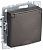 IEK BRITE BR-R16-16-44-K45 Розетка 1-местная с заземлением с защитными шторками и крышкой 16А IP44 РСбш10-3-44-БрТБ темная бронза (1 / 10 / 100)
