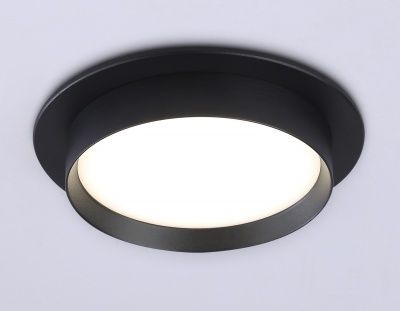 Ambrella Светильник встраиваемый TN5227 BK черный GX53 D110*35