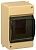IEK KREPTA 3 Корпус пластиковый КМПн 2/4 IP30 сосна (1/  /54/ 648)