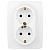 ЭРА 12-2106-01М Розетка Серия 12 , 2X2P+E Schuko, 16А-250В, белый матовый