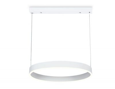 Ambrella Светильник светодиодный подвесной с пультом FA6605 WH белый 51W D600*700 (ПДУ РАДИО 2.4G)