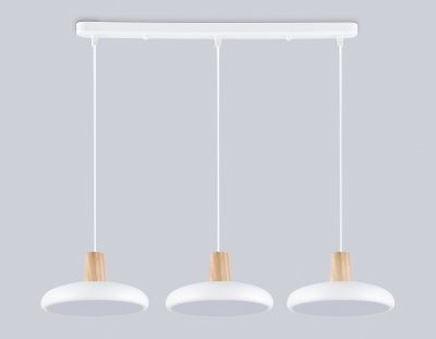 Ambrella FL4840/3 WH/WD Светильник светодиодный подвесной белый/дерево 72W 3000-6000K 550*200*800 (без ПДУ)