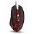 Intro Мышь  MG610 игровая проводная 1200-3600dpi черная с ковриком