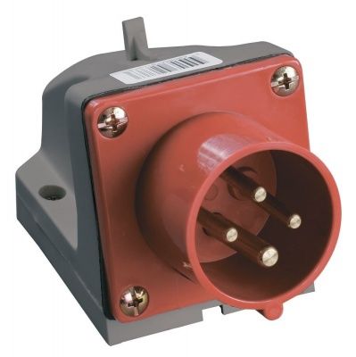IEK Вилка стац. ССИ-514 16А-6ч 380В 3P+PE IP44