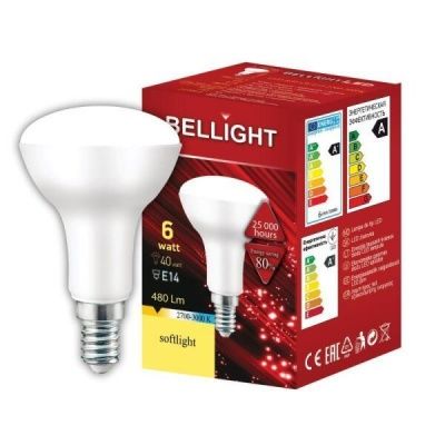 BELLIGHT LED R50 6W E14 3000K Лампа светодиодная  