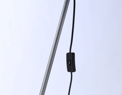 Ambrella Светильник напольный с выключателем на проводе TR97615 SL серебро E27 max 40W D245*1760