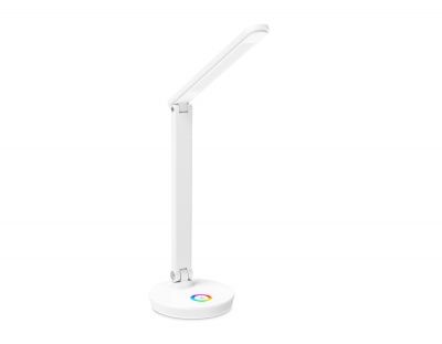 Ambrella Светильник светодиодный настольный DE534 WH белый LED 2800-6500K+RGB 12W