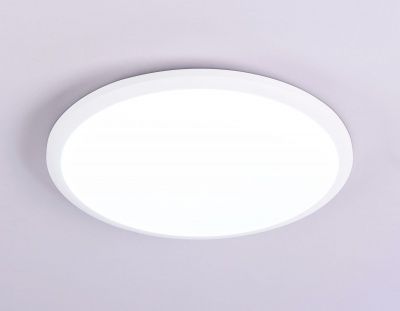 Ambrella FZ1231 WH Свет-ник потолочный светод-ный белый IP44 42W D370*55 (Без ПДУ) 6400K - хол. дневн. свет
