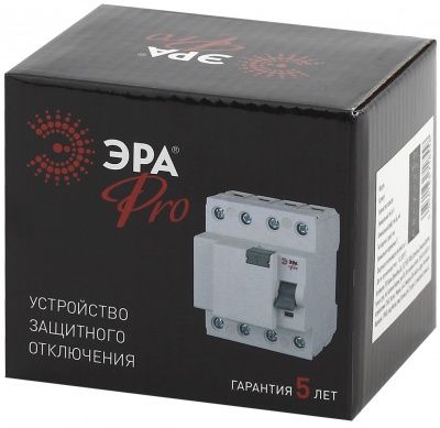 ЭРА NO-902-53 УЗО Электромеха Pro Устройство защитного отключения NO-902-53 УЗО ВД1-63 3P+N 100А 30мА