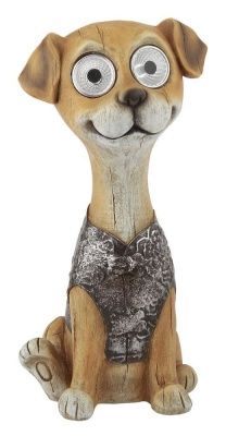 ЭРА SL-RSN24-DOG-M  Садовый светильник на солнечной батарее, полистоун, цветной, 24 см (12/144)