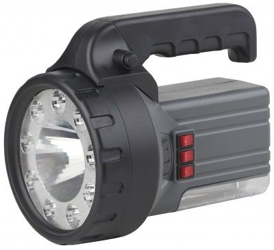 ЭРА Фонарь FA58M Акку 2Ah, 1W+9+18 LED, ЗУ 220V, карт
