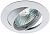 ЭРА KL1A WH  св-к литой простой пов. MR16,12V/220V, 50W белый (100/2100)