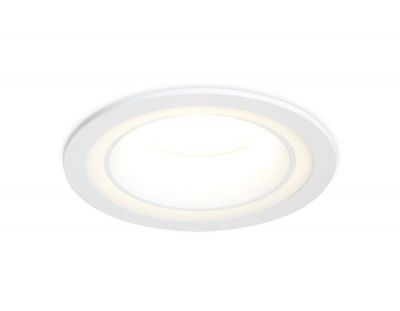 Ambrella  TN125 WH белый GU5.3 D94*34 встраиваемый точечный светильник 