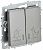 IEK BRITE BR-V20-2-10-K46 Выключ. 2-кл. с инд. отел. 10А ВС10-2-9-БрС сталь (1 / 10 / 100)