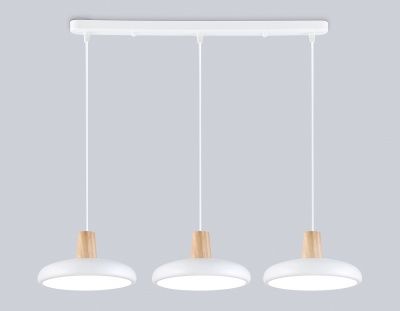 Ambrella FL4840/3 WH/WD Светильник светодиодный подвесной белый/дерево 72W 3000-6000K 550*200*800 (без ПДУ)