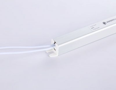 Ambrella Блок питания ультратонкий для светодиодной ленты 12V 60W 5A IP20 185-260V 312*18*18 GS8605