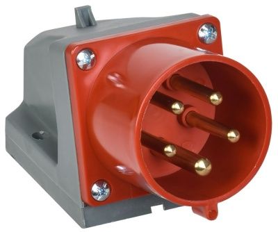IEK Вилка стац. ССИ-525 32А-6ч 380В 3P+PE+N IP44