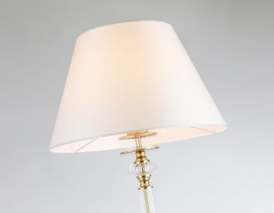 Ambrella LH71028 BS/WH Светильник напольный латунь/белый E27 max 60W D360*1550