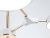 Ambrella FL516333/6 WH/FGD Светильник светодиодный подвесной белый/золото 108W 3000-6000K D780*210 (без ПДУ)