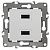 ЭРА 12-4110-01  Устройство зарядное USB, 5В-2100мА, 12, белый (6/60/1440)